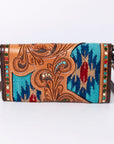 American Darling Hand Tooled Genuine Leather Women Bag Western Handbag Purse