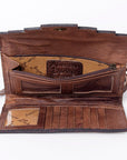 American Darling Hand Tooled Genuine Leather Women Bag Western Handbag Purse