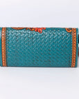 American Darling Wallet Hand Tooled Genuine Leather women bag western handbag purse