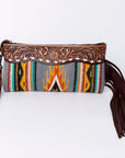 American Darling Wristlet Hair on Genuine Leather Western Women Bag | Handbag Purse | Women Wristlet | Wristlet Wristlet | Travel Wristlet | Leather Wristlet | Clutch Wristlet