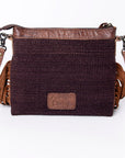 American Darling Saddle Blanket Genuine Leather Women Bag Western Handbag Purse