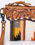 American Darling Wristlet Hair on Genuine Leather Western Women Bag | Handbag Purse | Women Wristlet | Wristlet Wristlet | Travel Wristlet | Leather Wristlet | Clutch Wristlet