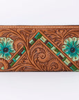 American Darling Clutch Hand Tooled Genuine Leather Women Bag Western Handbag Purse