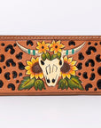 American Darling Clutch Hand Tooled Genuine Leather Women Bag Western Handbag Purse