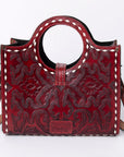 American Darling Tote Hand Tooled Genuine Leather Western Women Bag Handbag Purse | Western Tote Bag | Travel Tote Bags | College Tote Bag | Casual Tote Bag