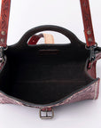 American Darling Tote Hand Tooled Genuine Leather Western Women Bag Handbag Purse | Western Tote Bag | Travel Tote Bags | College Tote Bag | Casual Tote Bag