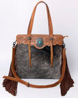 ADBG937A American Darling Hair On Genuine Leather Women Bag Western Handbag Purse