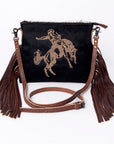 American Darling Small Crossbody Saddle Blanket Genuine Leather women bag western handbag purse