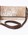 American Darling Hair On Genuine Leather Women Bag Western Handbag Purse