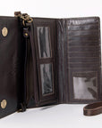 American Darling Hair On Genuine Leather Women Bag Western Handbag Purse