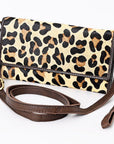 American Darling Hair On Genuine Leather Women Bag Western Handbag Purse