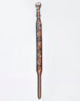 HILASON Western Genuine Leather Heavy Duty Dog Collar Floral Tooled