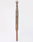 HILASON Western Genuine Leather Heavy Duty Hand Painted Dog Collar