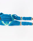 American Darling ADWSX102 Hand braided Wool strand Crossbody Handle Strap For Bags