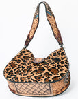 American Darling Hobo Hand Tooled Hair-On Genuine Leather women bag western handbag purse