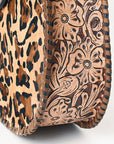 American Darling Hobo Hand Tooled Hair-On Genuine Leather women bag western handbag purse
