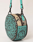 American Darling Hand Tooled Genuine Leather Women Bag Western Handbag Purse