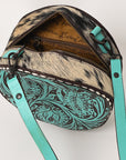 American Darling Hand Tooled Genuine Leather Women Bag Western Handbag Purse