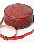 American Darling Hand Tooled Genuine Leather Women Bag Western Handbag Purse