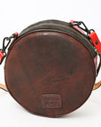 American Darling Hand Tooled Genuine Leather Women Bag Western Handbag Purse