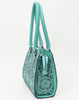 ADBGZ732B American Darling Hand Tooled Genuine Leather Women Bag Western Handbag Purse