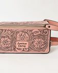 American Darling Hand Tooled Genuine Leather Women Bag Western Handbag Purse