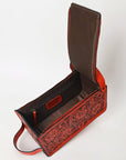 American Darling Hand Tooled Genuine Leather Women Bag Western Handbag Purse