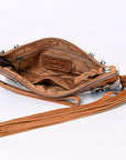 American Darling Wristlet Hair on Genuine Leather Western Women Bag | Handbag Purse | Women Wristlet | Wristlet Wristlet | Travel Wristlet | Leather Wristlet | Clutch Wristlet