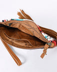 American Darling Wristlet Hair on Genuine Leather Western Women Bag | Handbag Purse | Women Wristlet | Wristlet Wristlet | Travel Wristlet | Leather Wristlet | Clutch Wristlet