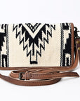 American Darling Organiser Bag Handcrafted from Crocodile Embossed Genuine Leather with YKK Zipper and Detachable Strap