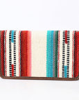 American Darling Organiser Bag Handcrafted from Crocodile Embossed Genuine Leather with YKK Zipper and Detachable Strap