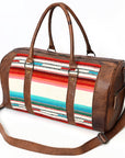 American Darling Women's Duffel Bag Western Hair On Genuine Leather Handbag and Ladies Purse