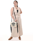 ADBGS178BG American Darling Saddle Blanket Genuine Leather Women Bag Western Handbag Purse