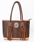 American Darling ADBGM315A Tote Genuine Leather Women Bag Western Handbag Purse