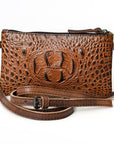 American Darling Coin Purse Hand Tooled Genuine Leather women bag western handbag purse