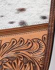 ADGC103 American Darling Hand Tooled Hair On Genuine Leather Women Bag Western Handbag Purse