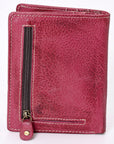 Never Mind Nmbgm128D Card-Holder Vintage Handmade Genuine Cowhide Leather Women Bag Western Handbag Purse