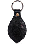 Hand Tooled Leather Key Chain Ring Handcraft Handmade Hilason