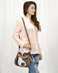 American Darling ADBG1098 Clear Bag Hand Tooled Genuine Leather Women Bag Western Handbag Purse