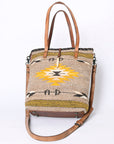ADBG1111 American Darling Tote Saddle Blanket Genuine Leather women bag western handbag purse
