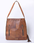 American Darling ADBG1114 Hobo Hobo Saddle Blanket Genuine Leather Women Bag Western Handbag Purse