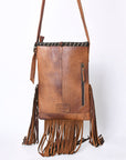 American Darling ADBG1116 Cross Body Ii Saddle Blanket Genuine Leather Women Bag Western Handbag Purse