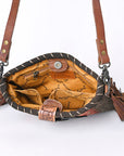 ADBG1118 American Darling Cross Body Saddle Blanket Genuine Leather women bag western handbag purse