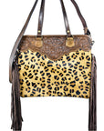 American Darling Cross Body I Hand Tooled Hair-On Genuine Leather Women Bag Western Handbag Purse
