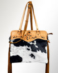American Darling Cross Body I Hand Tooled Hair-On Genuine Leather Women Bag Western Handbag Purse