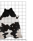 9 Ft X 7 Ft Genuine Brazilian Cowhide Skin Rug by Hilason | Hair-On Leather Home Décor Carpet