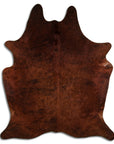 7.5 Ft X 6.5 Ft Genuine Brazilian Cowhide Skin Rug by Hilason | Hair-On Leather Home Décor Carpet