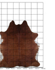 8 Ft X 7.5 Ft Genuine Brazilian Cowhide Skin Rug by Hilason | Hair-On Leather Home Décor Carpet