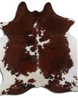 7.5 Ft X 7 Ft Genuine Brazilian Cowhide Skin Rug by Hilason | Hair-On Leather Home Décor Carpet
