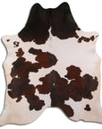 7.5 Ft X 6.5 Ft Genuine Brazilian Cowhide Skin Rug by Hilason | Hair-On Leather Home Décor Carpet